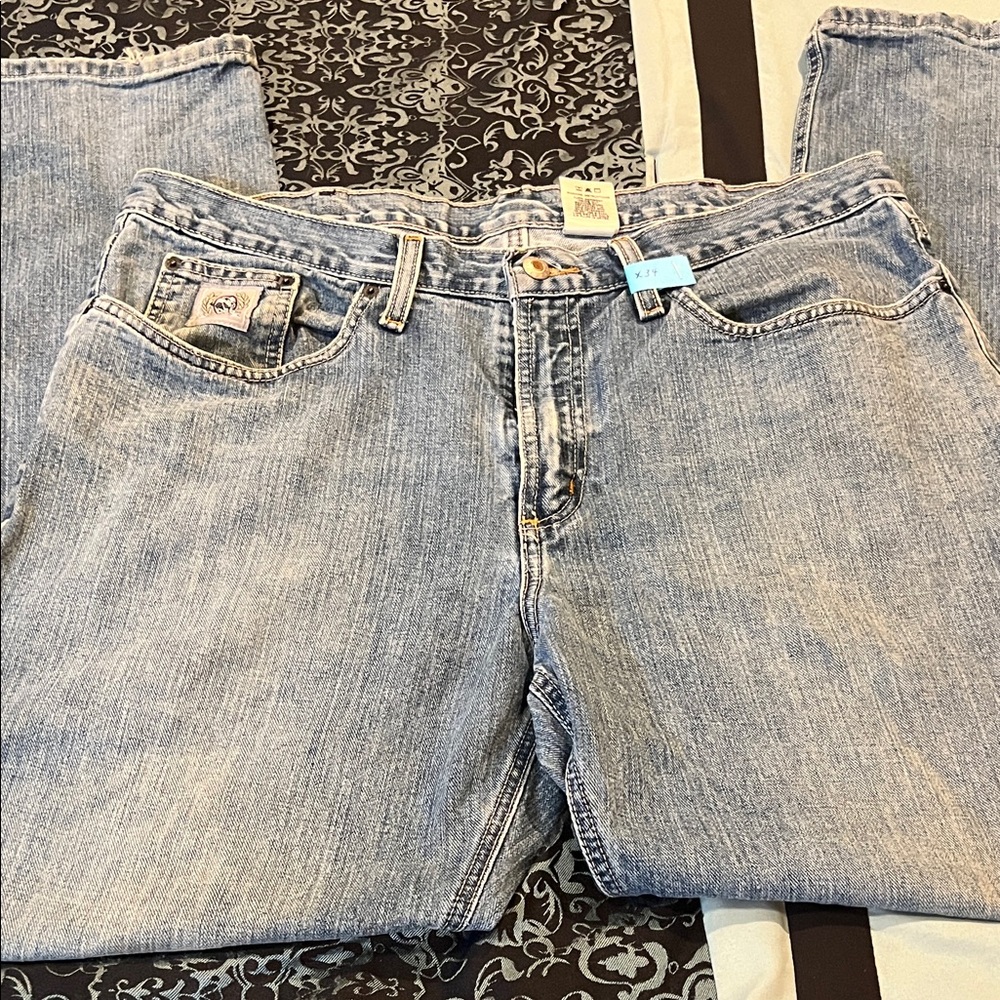 CINCH Light Blue Bootcut Jeans